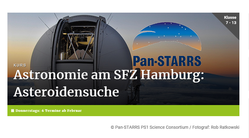 © Pan-STARRS PS1 Science Consortium / Fotograf: Rob Ratkowski